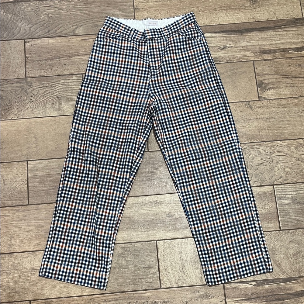 Brixton Multicolor Checkered Pants - image 1